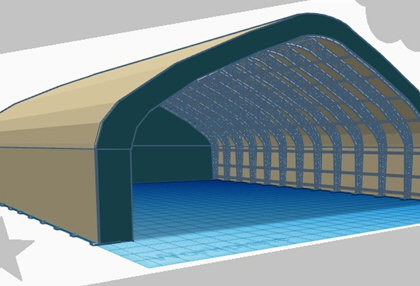 Container Arch Shelters
