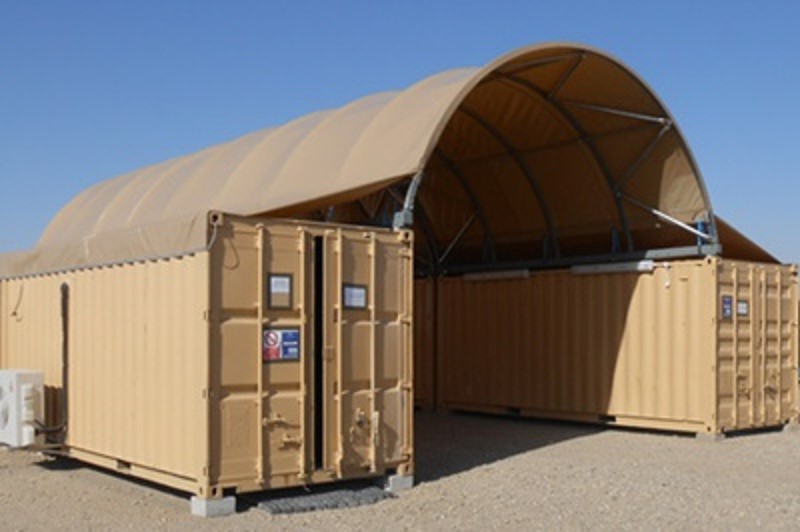 Container Shelters and Domes
