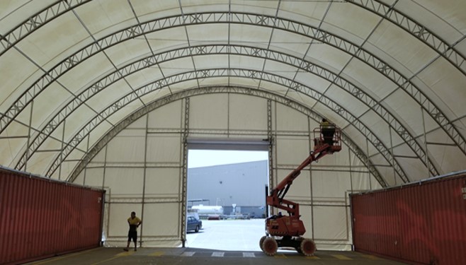 Arch Shelter Container Shelters and Domes Parkes